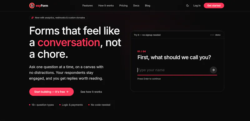EesyForm screenshot 2