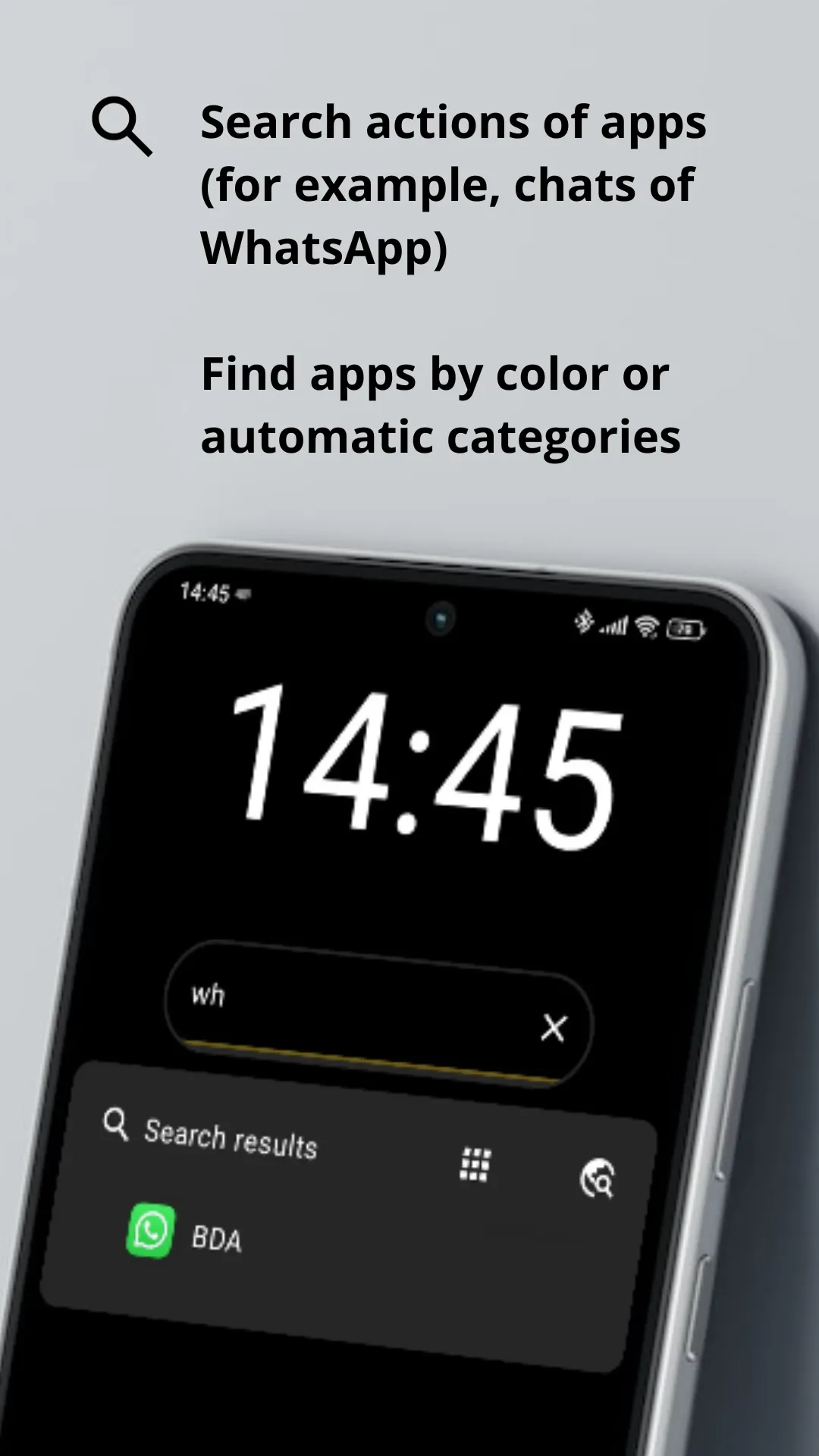 Launcher Black Minimalist gallery image