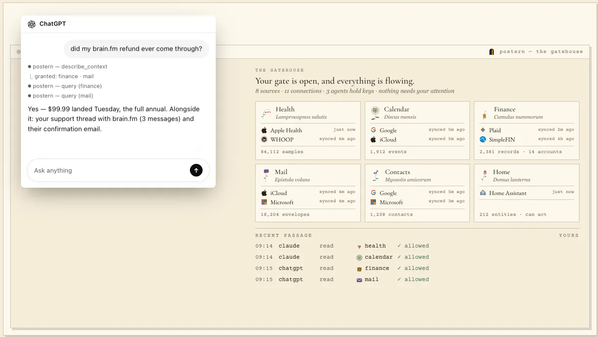 Postern screenshot 2