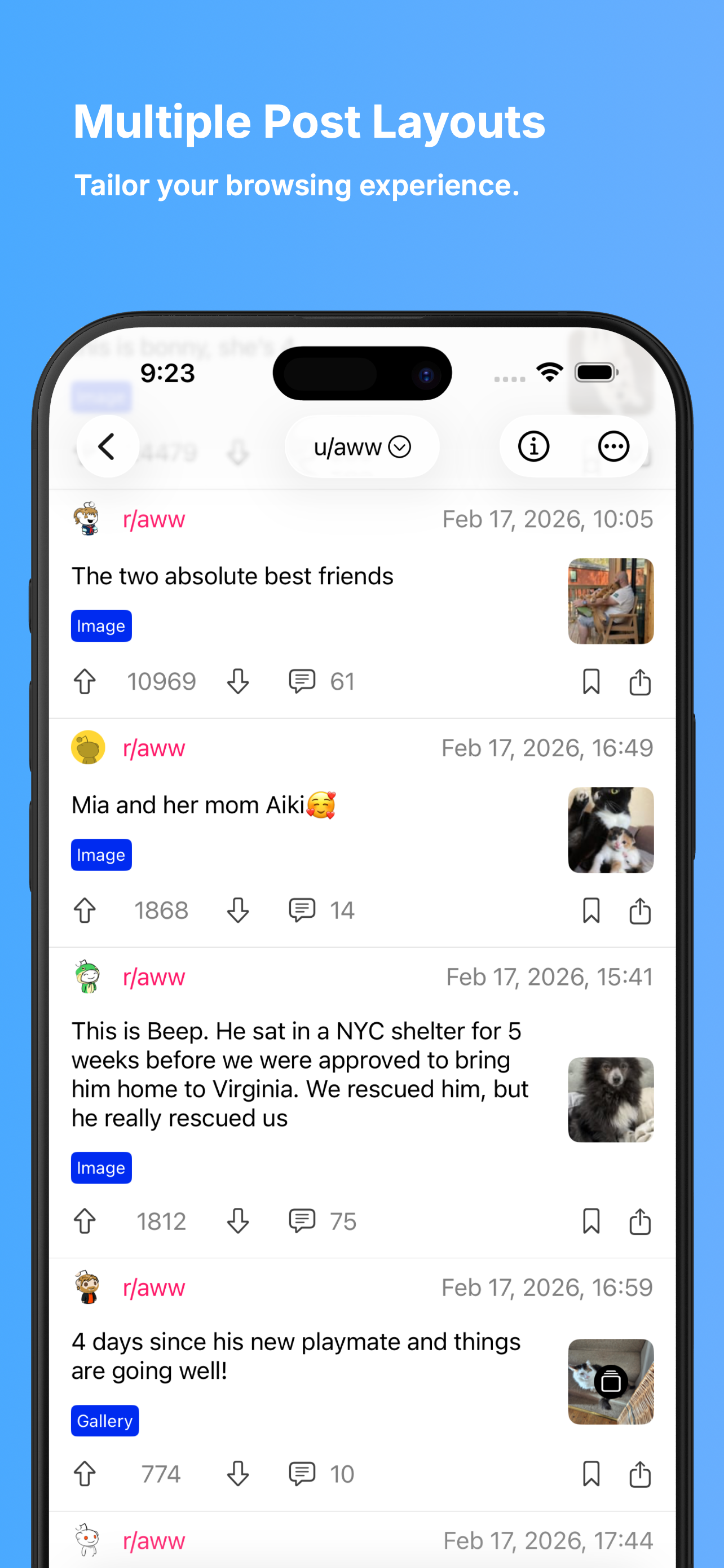 Infinity for Reddit gallery image