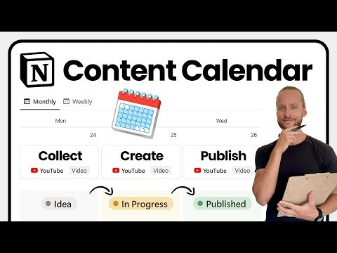 Content Calendar Pro for Notion gallery image