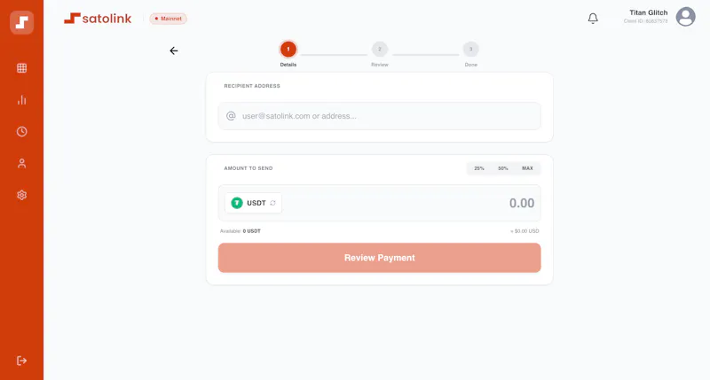 Satolink screenshot 5