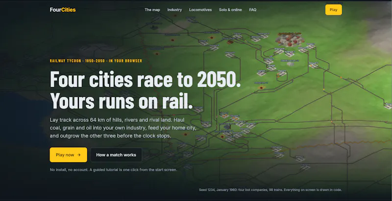 FourCities screenshot 2