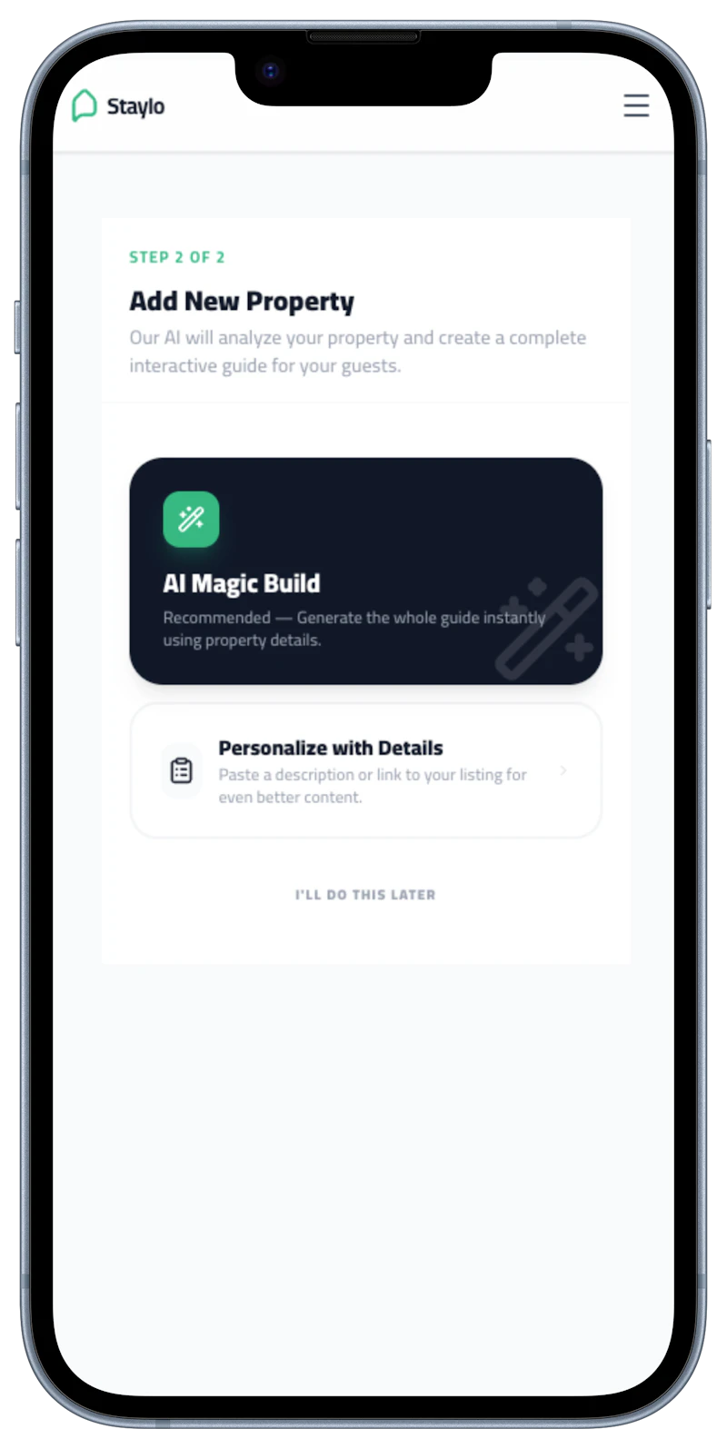 Staylo screenshot 5