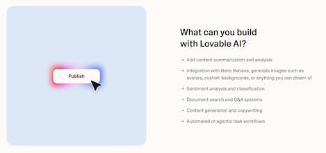 Lovable Cloud & AI gallery image