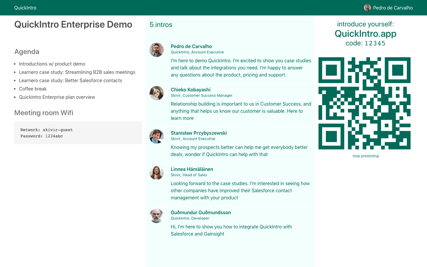 QuickIntro gallery image