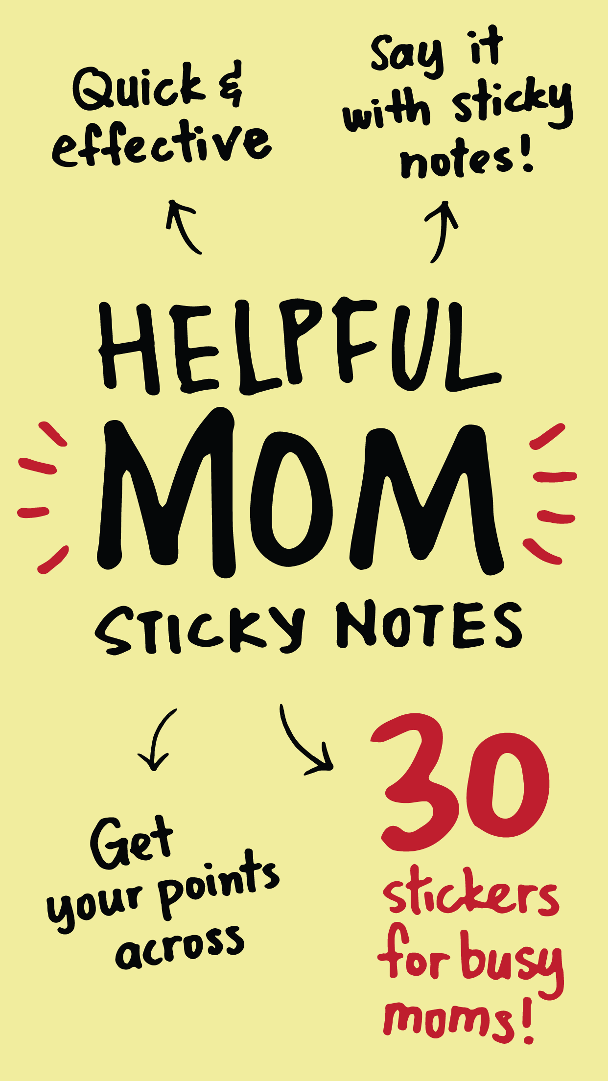Helpful Mom Sticky Notes gallery image