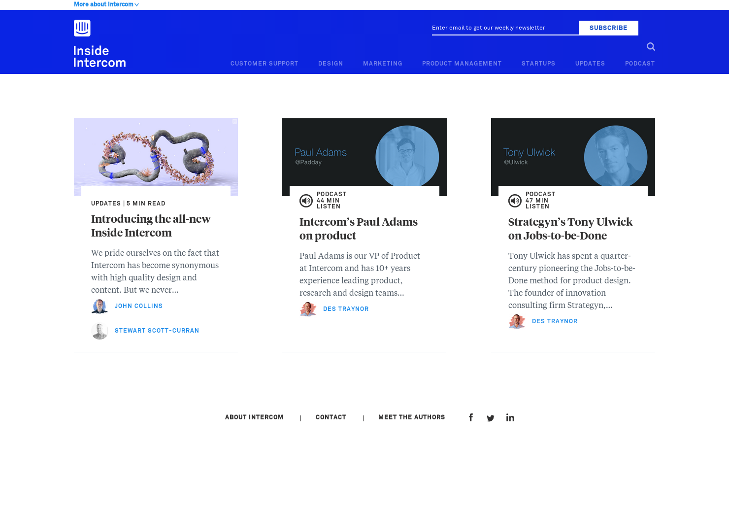 Inside Intercom Podcast