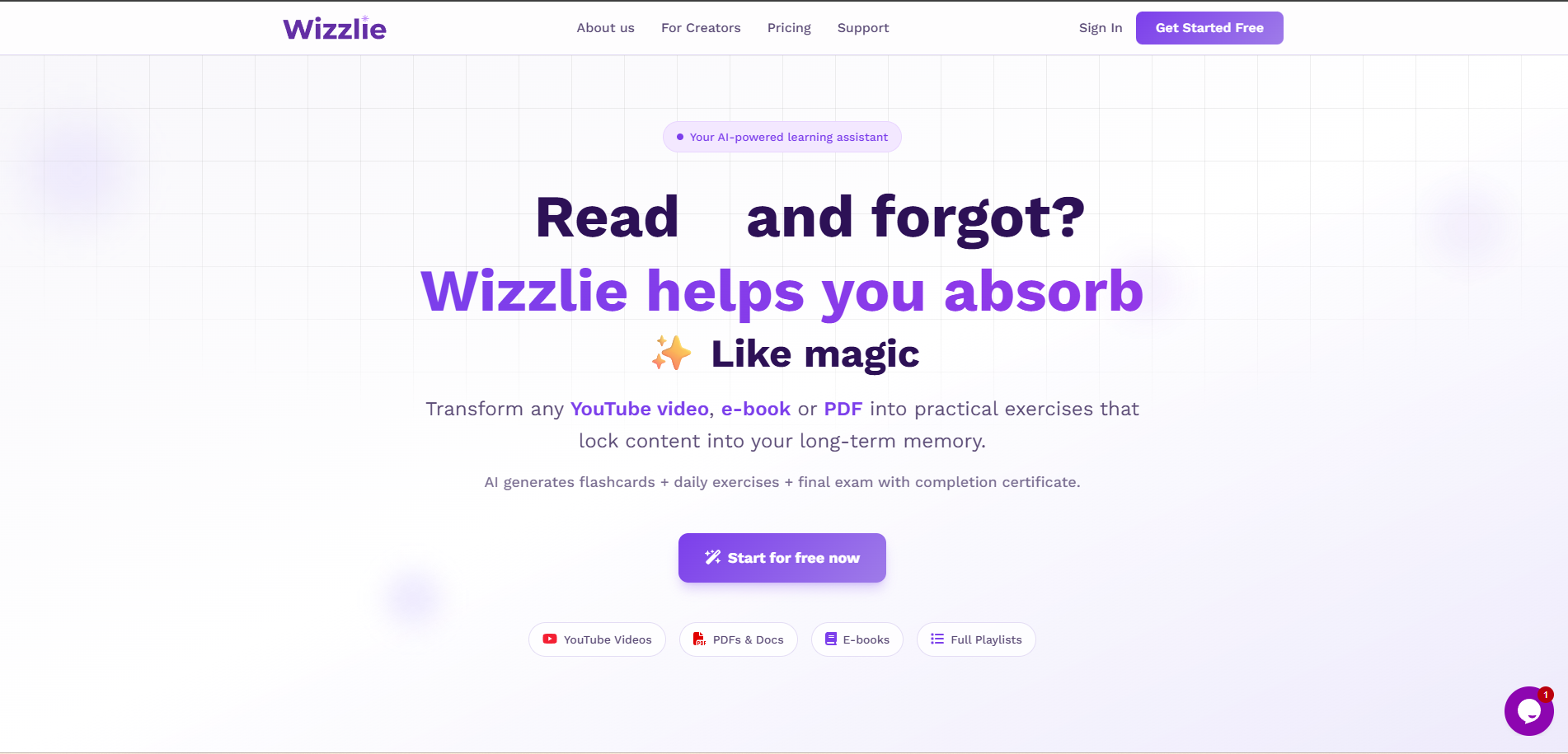 Wizzlie - Product Hunt launch logo