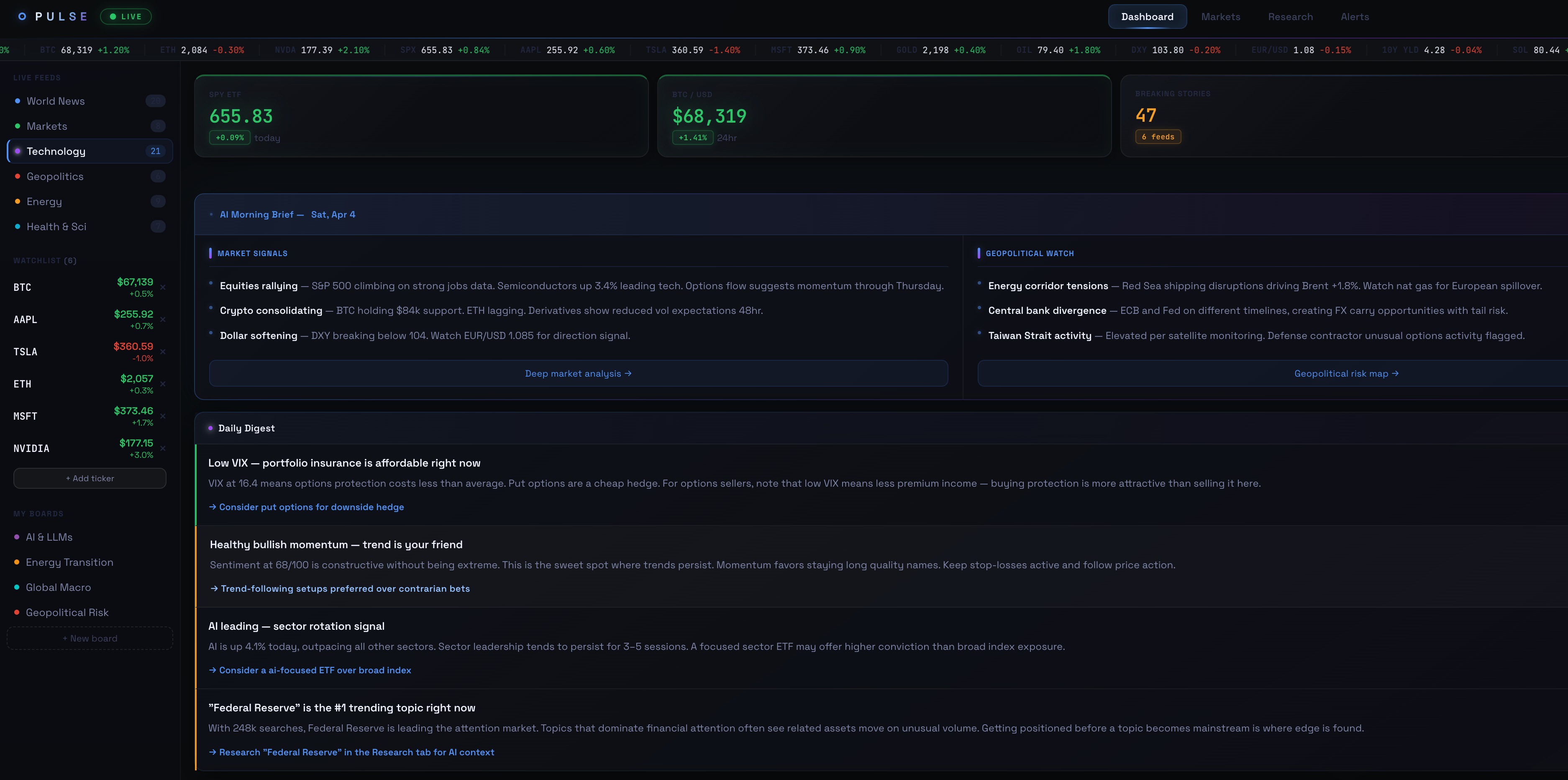 Pulse WarRoom gallery image