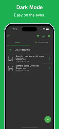 Simple Sequence Diagram AI gallery image