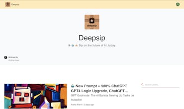 Deepsip gallery image