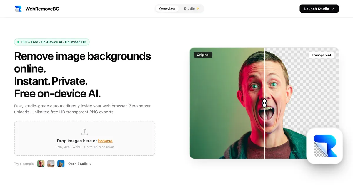 WebRemoveBG gallery image