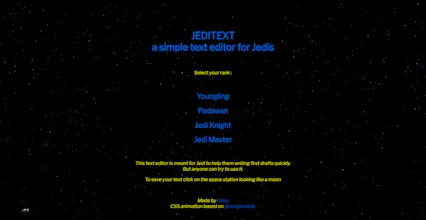 Jedi Text gallery image