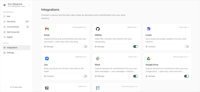Scriven Labs screenshot 3