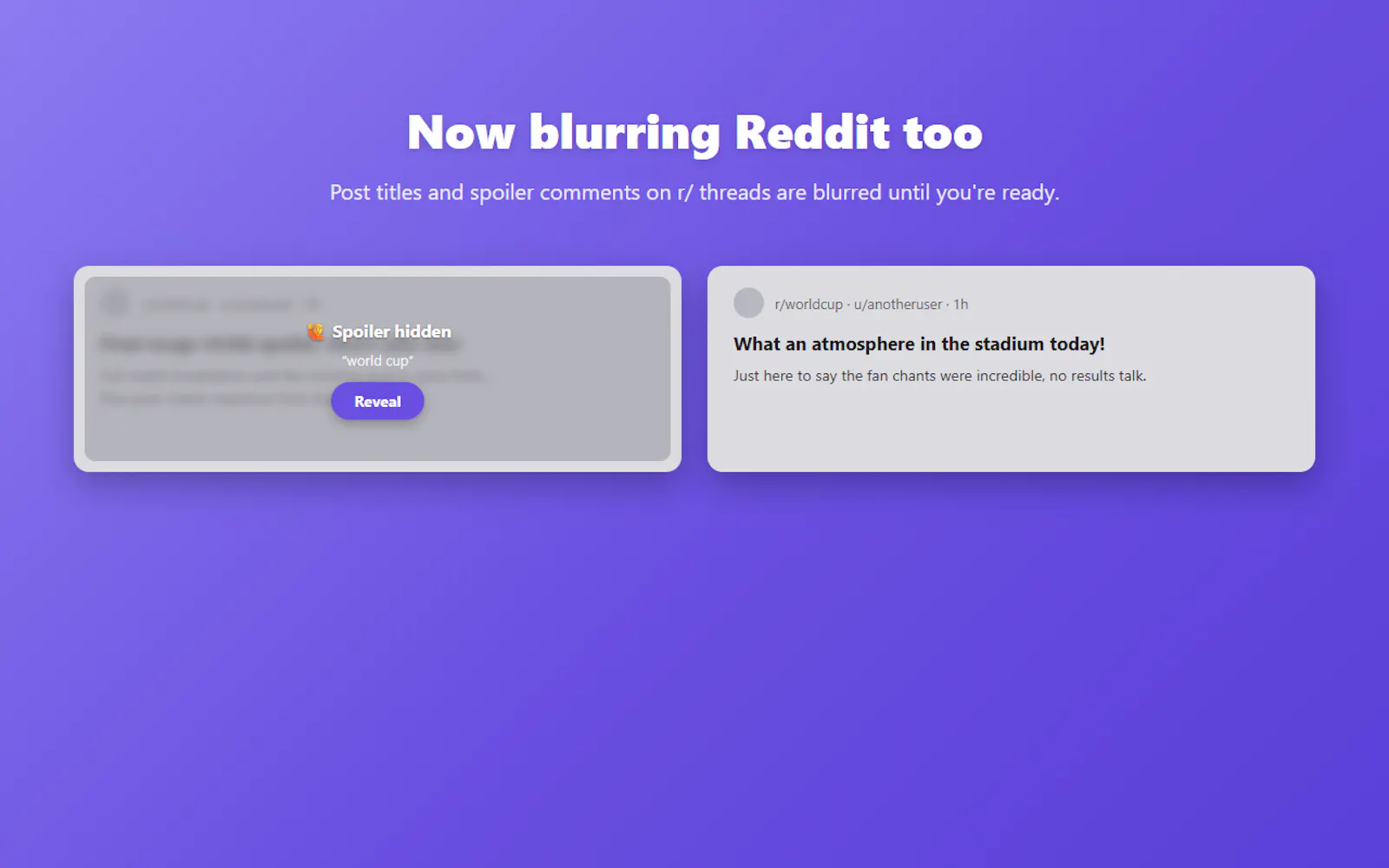 Spoiler Blur screenshot 7