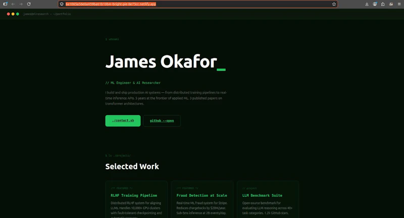 Folio Builder v2 screenshot 1