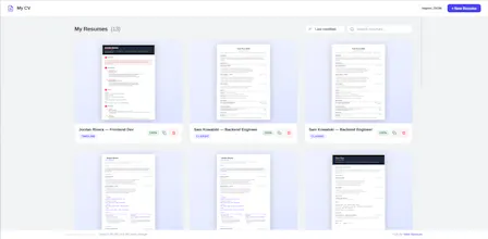 Free and Private Resume Builder gallery image