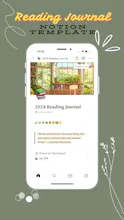 Reading Journal Template For Notion gallery image