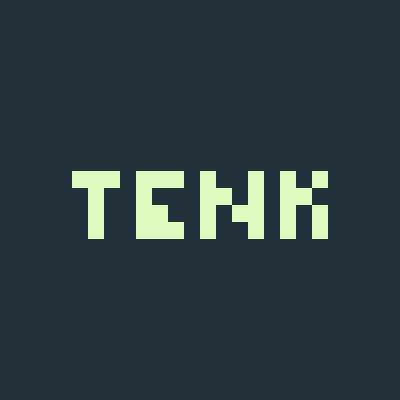 Tenk - Product Hunt launch logo and brand identity