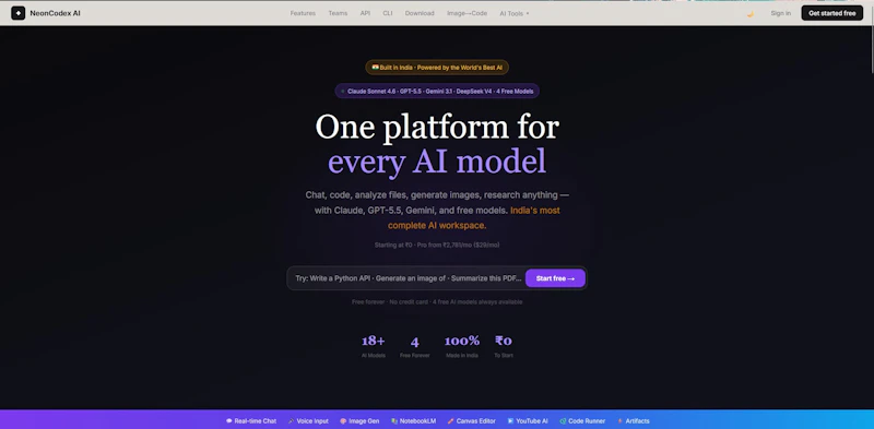 NeonCodex AI screenshot 1