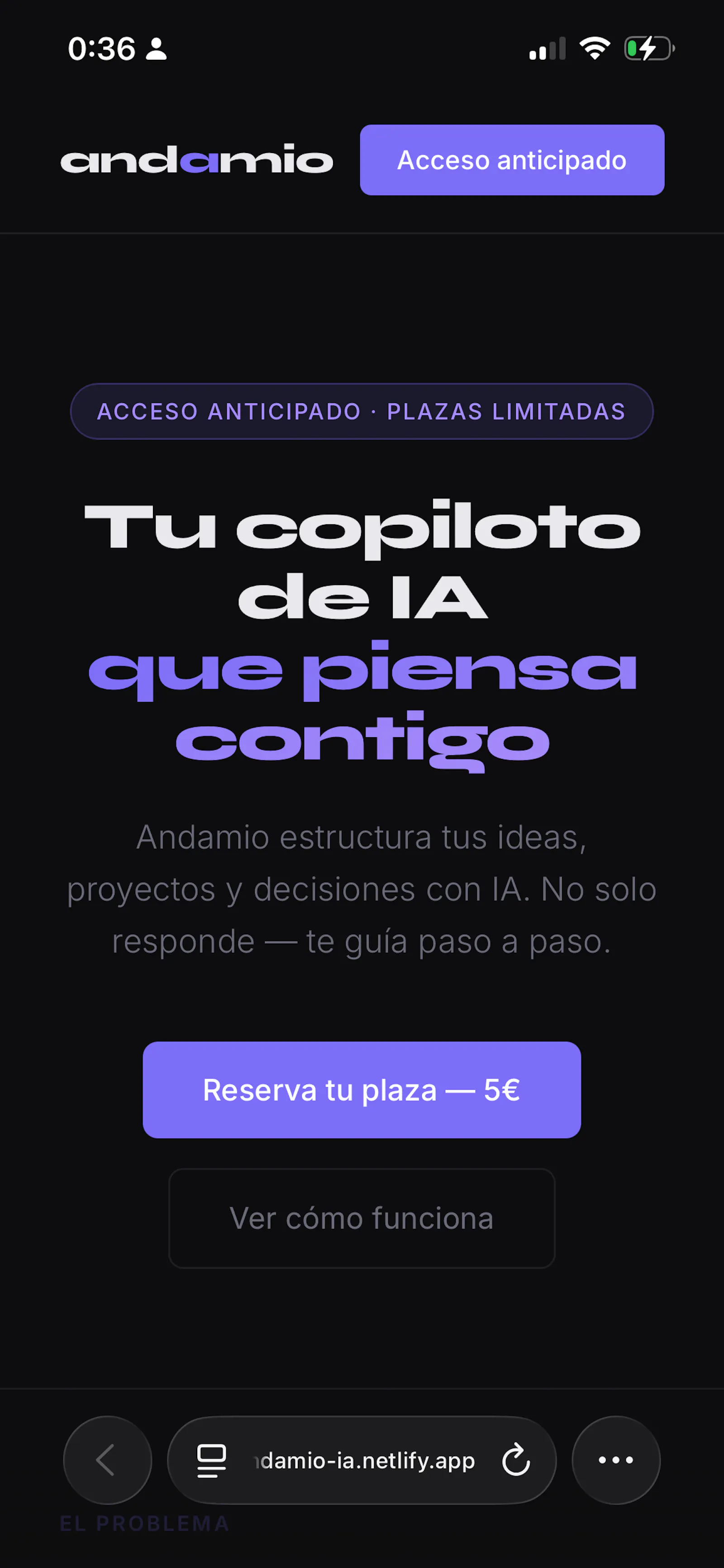 Andamio — Copilot IA screenshot 1