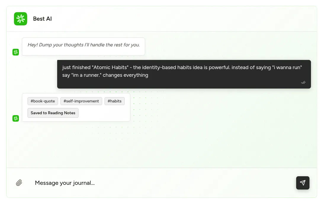 Your Journal with AI Memory screenshot 2