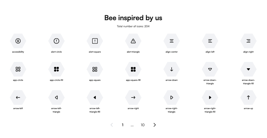 Bee Icons gallery image