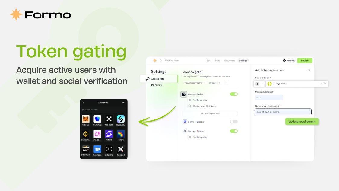 Formo - Forms, surveys, and waitlists for Web3 media 3