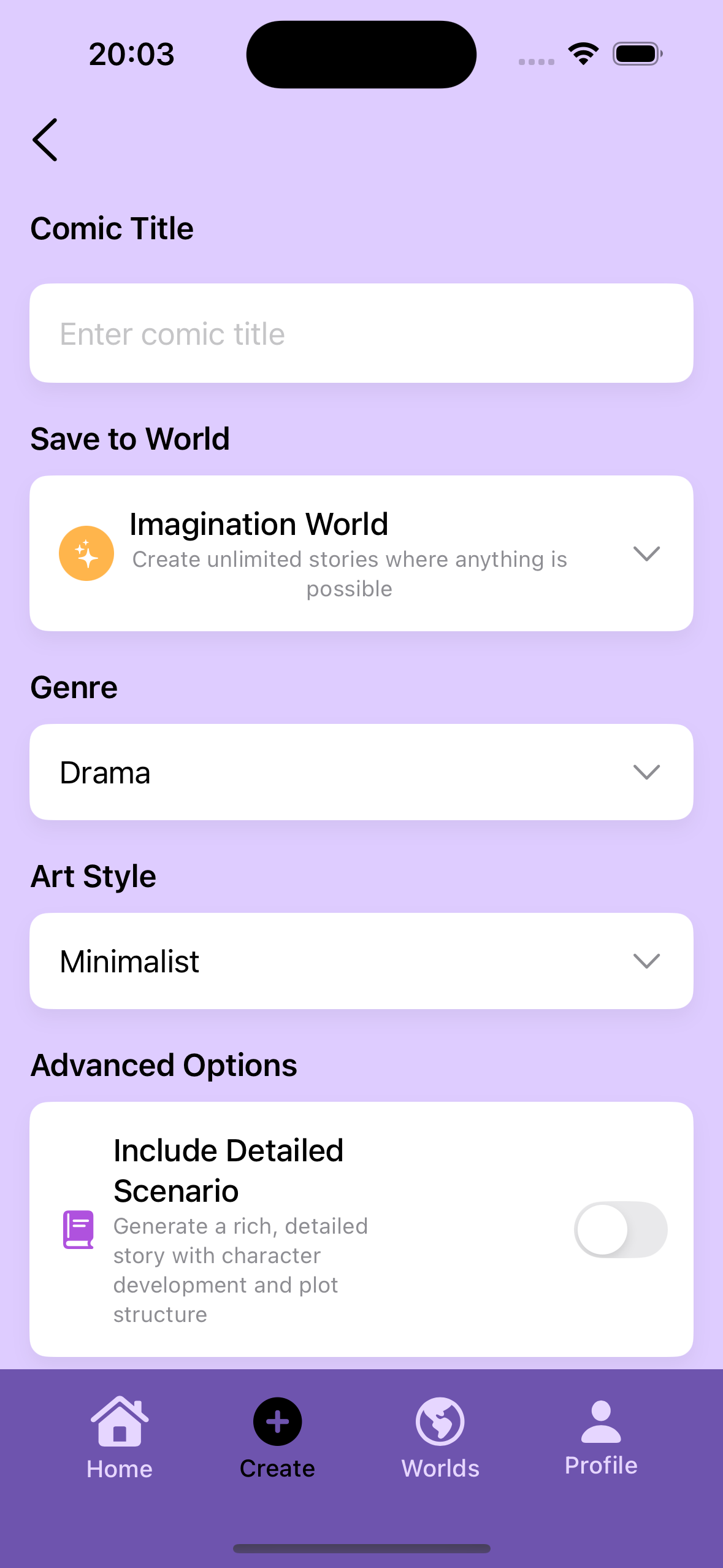 Mindtoon - قم بإنشاء قصتك media 3