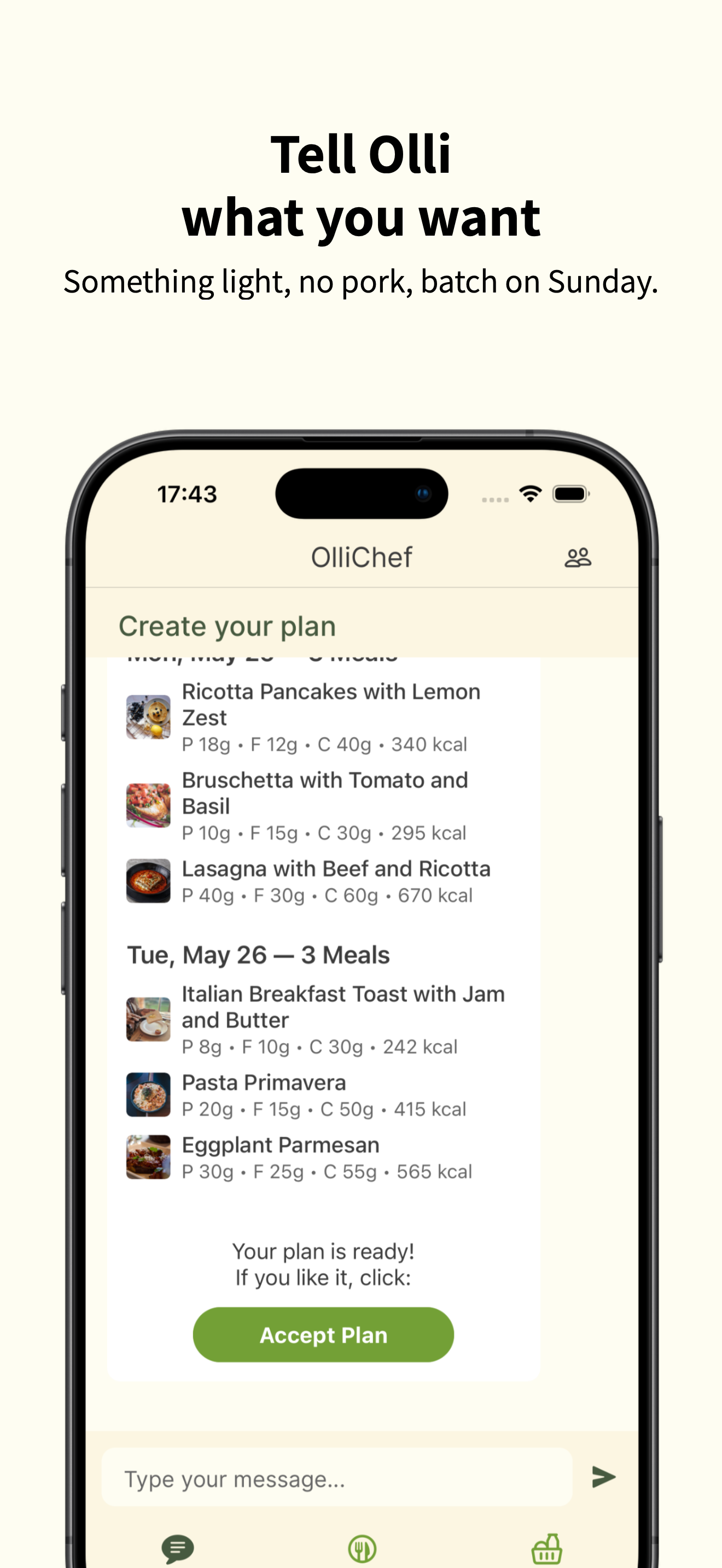 OlliChef: AI Meal Planner gallery image