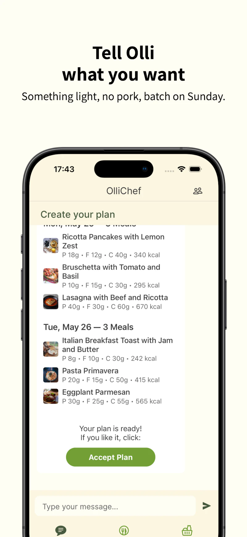 OlliChef: AI Meal Planner screenshot 5