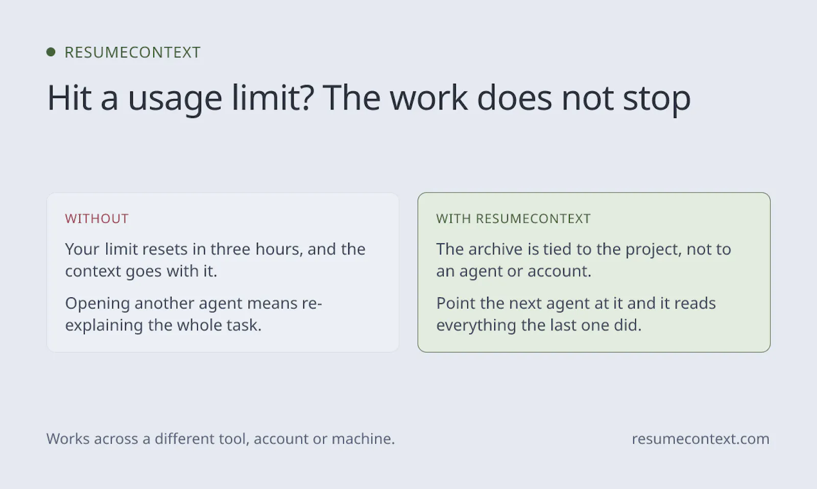 ResumeContext screenshot 4