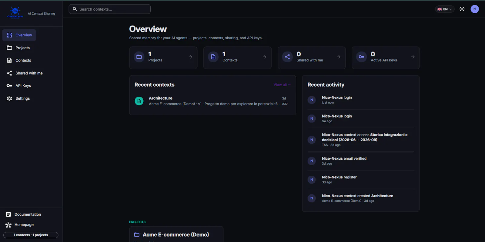 Context Hub screenshot 4