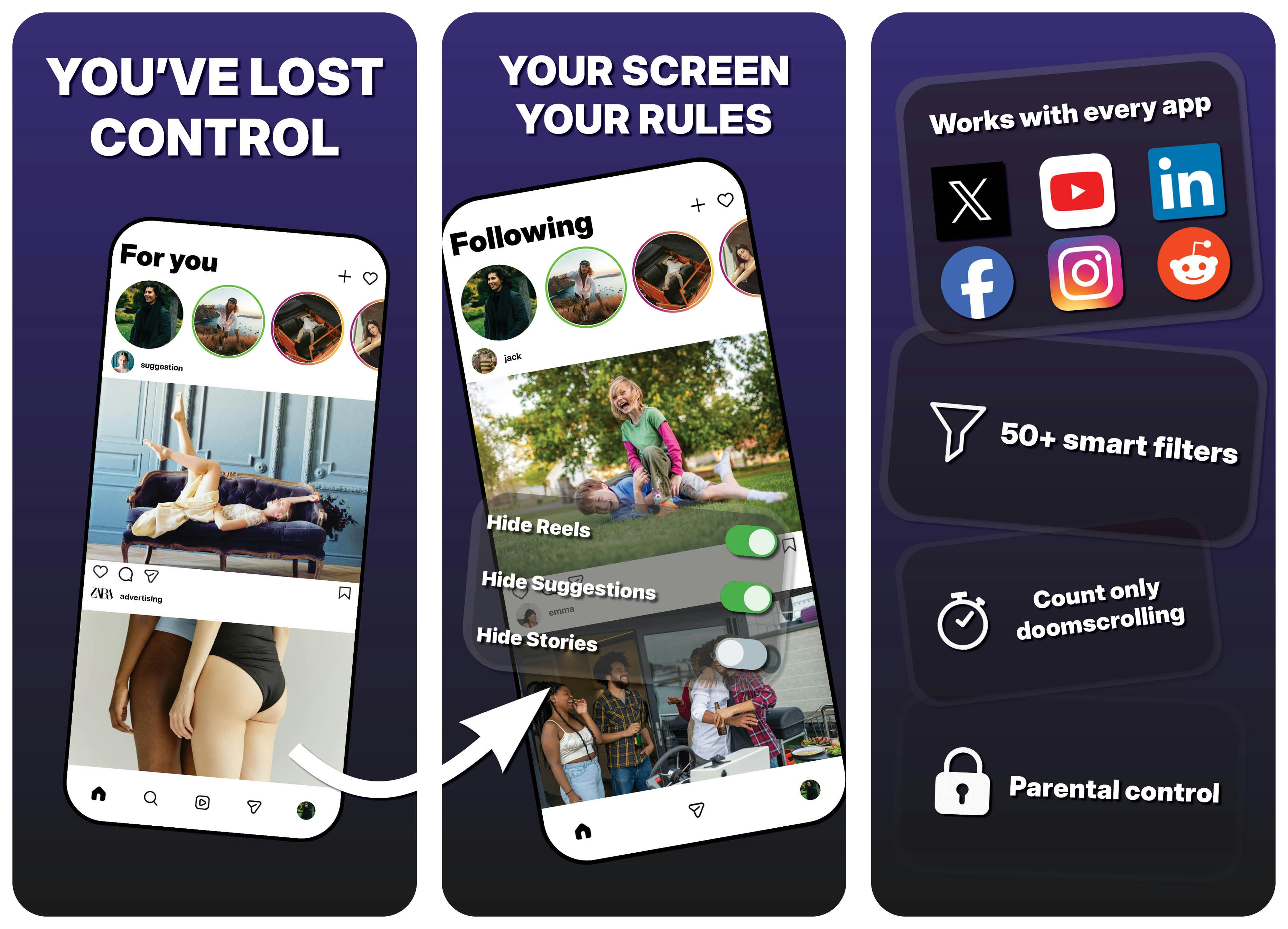 UNDOOMED - A scalpel for social media gallery image