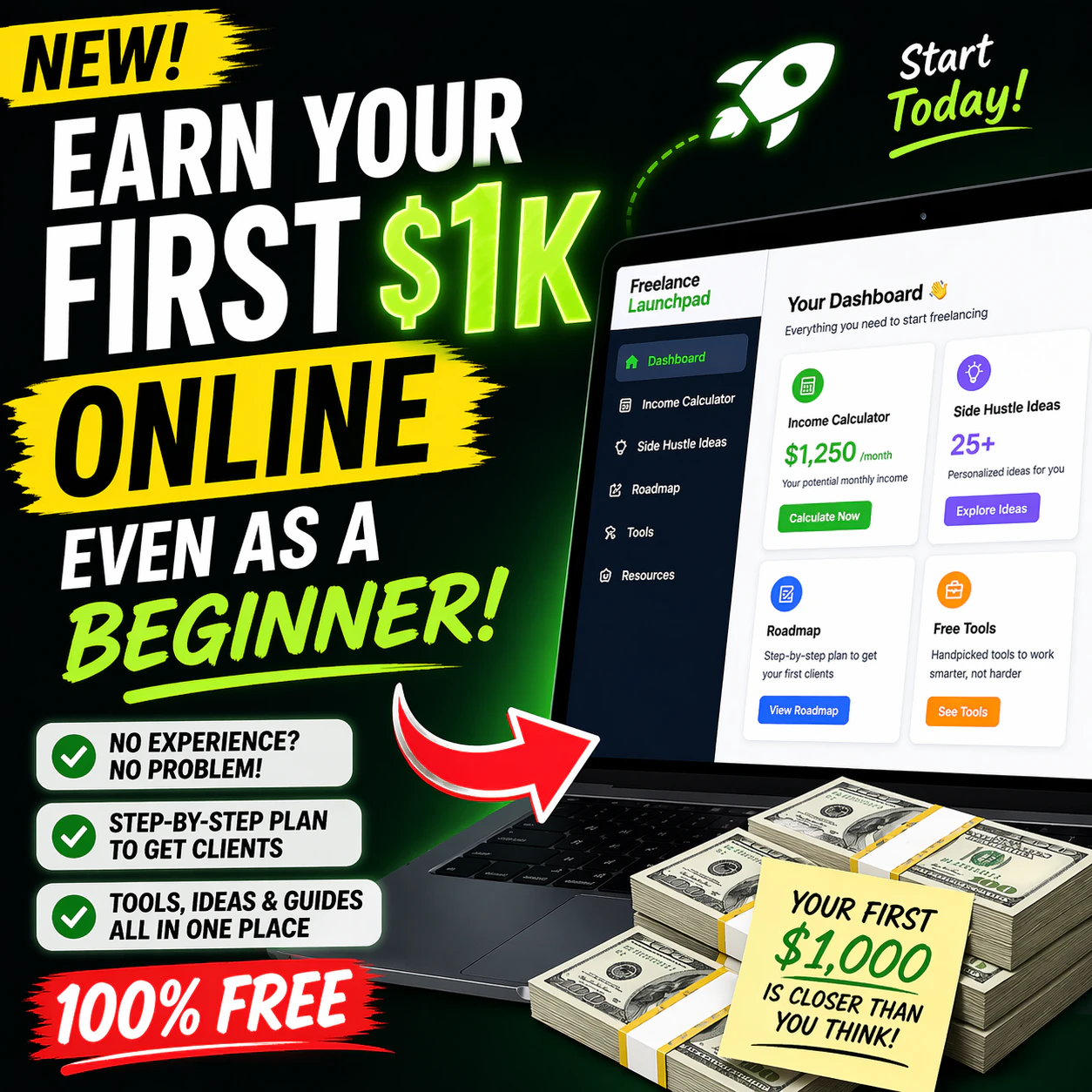 Freelance Launchpad logo