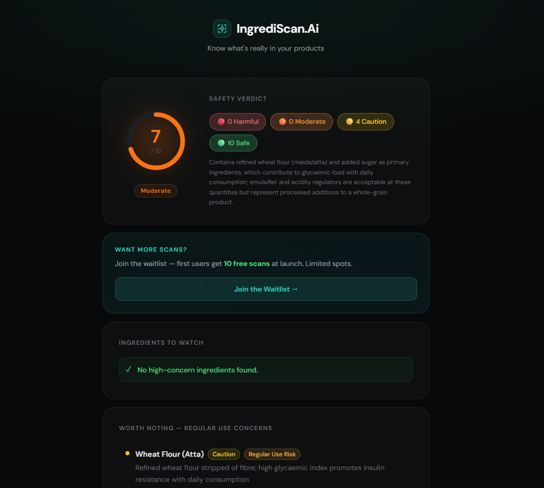IngrediScan.Ai gallery image
