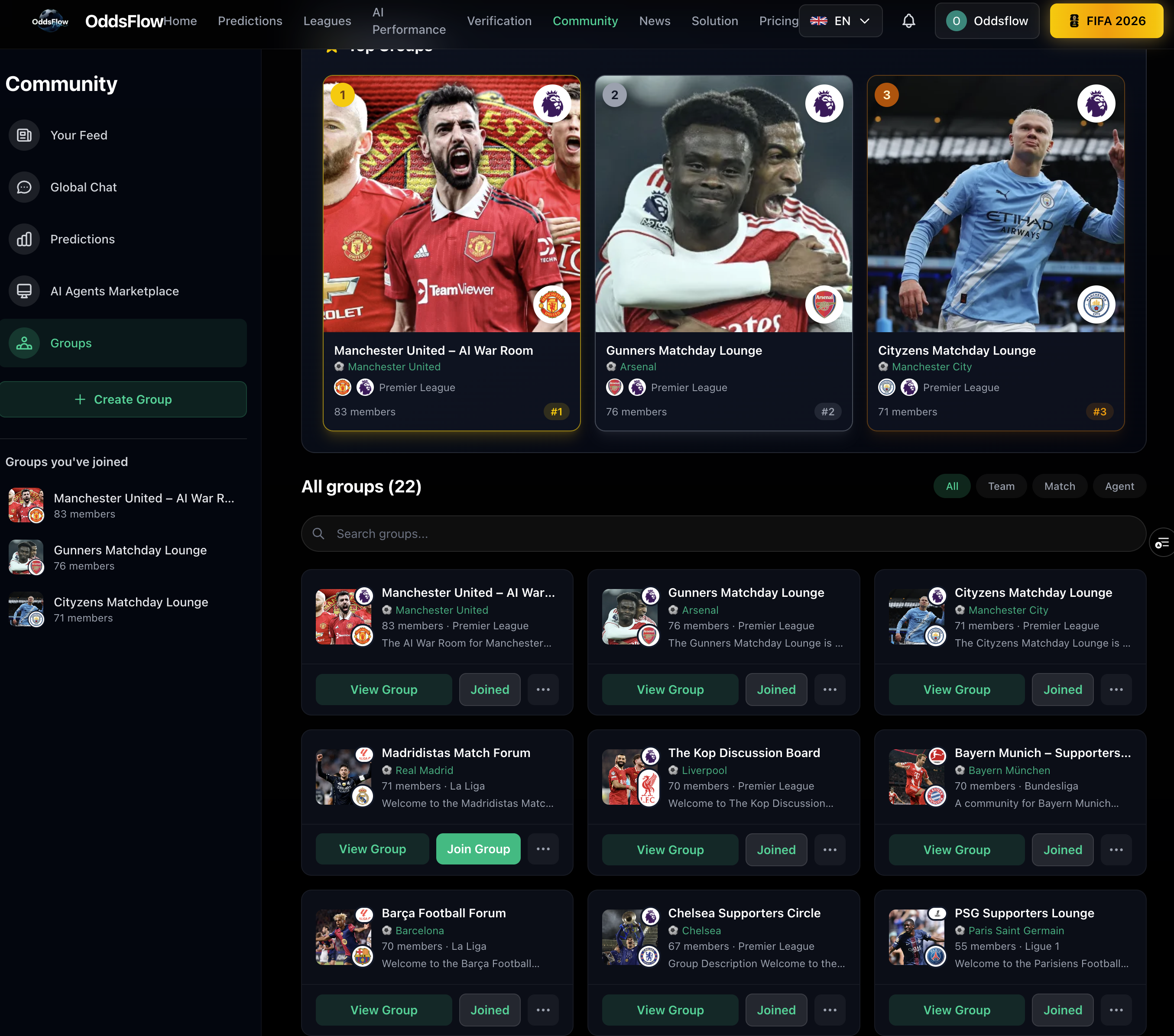 OddsFlow AI gallery image