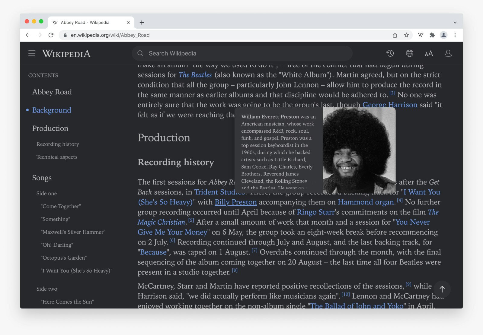 Modern for Wikipedia gallery image