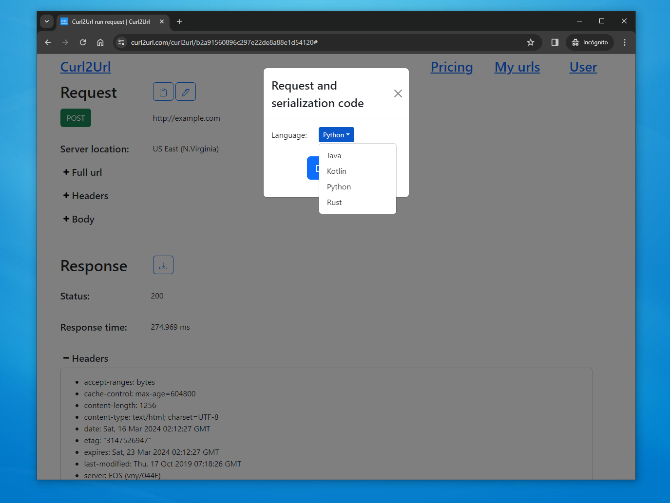 Curl2Url media 4