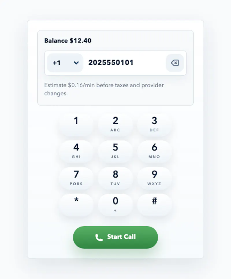Instant Web Call screenshot 3