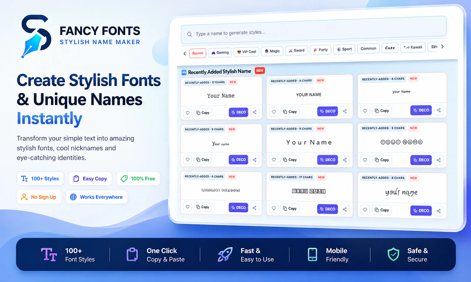 Stylish Name Maker screenshot 1