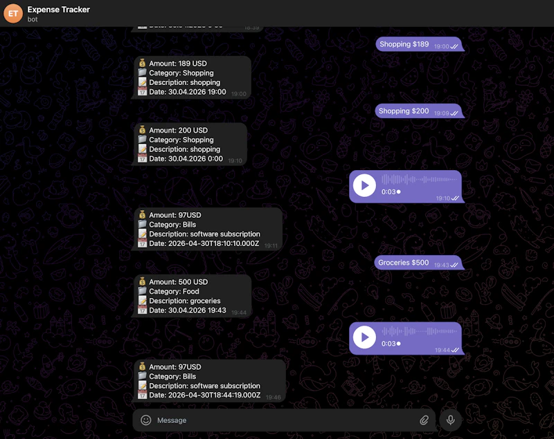 LogIt screenshot 3