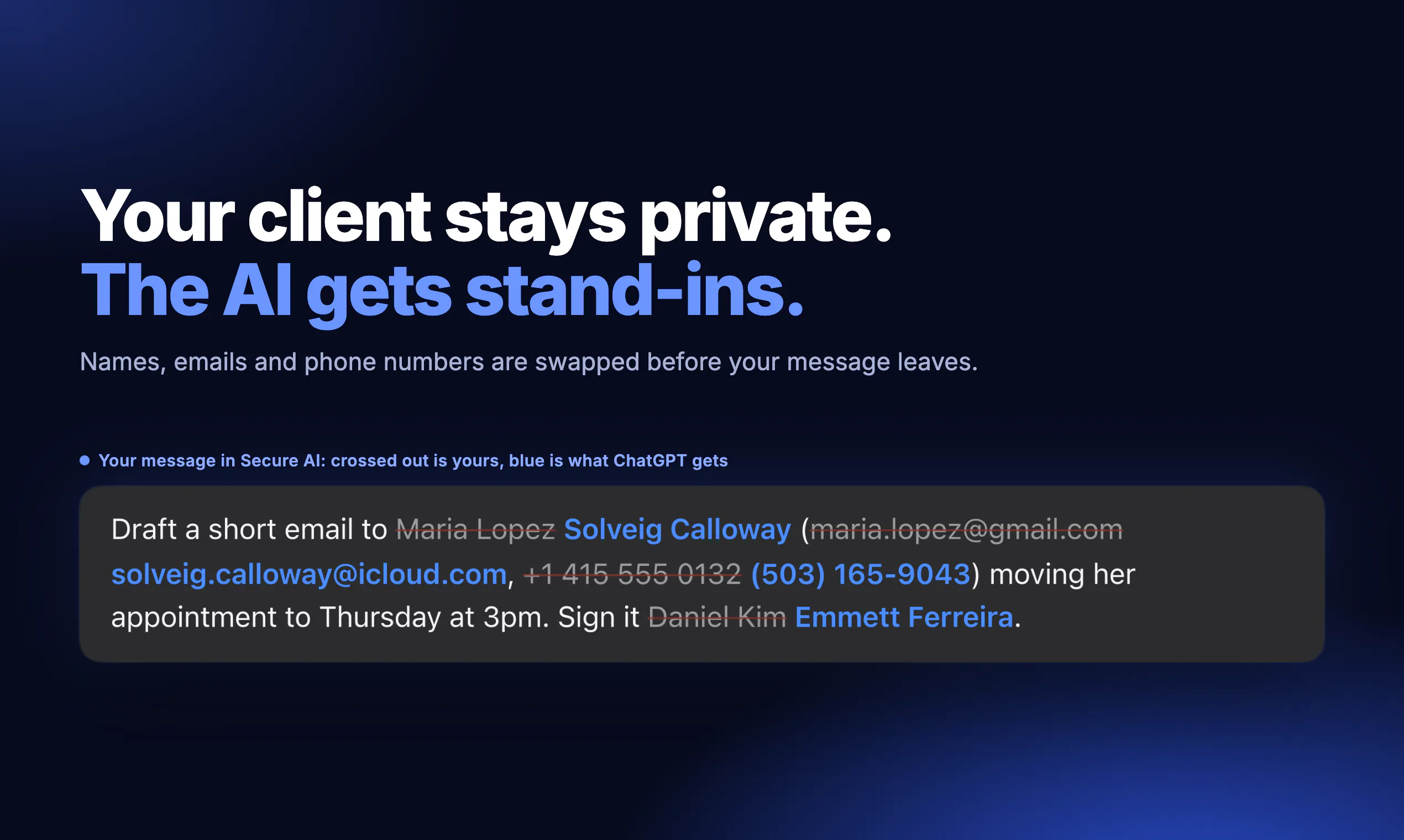 Secure AI gallery image