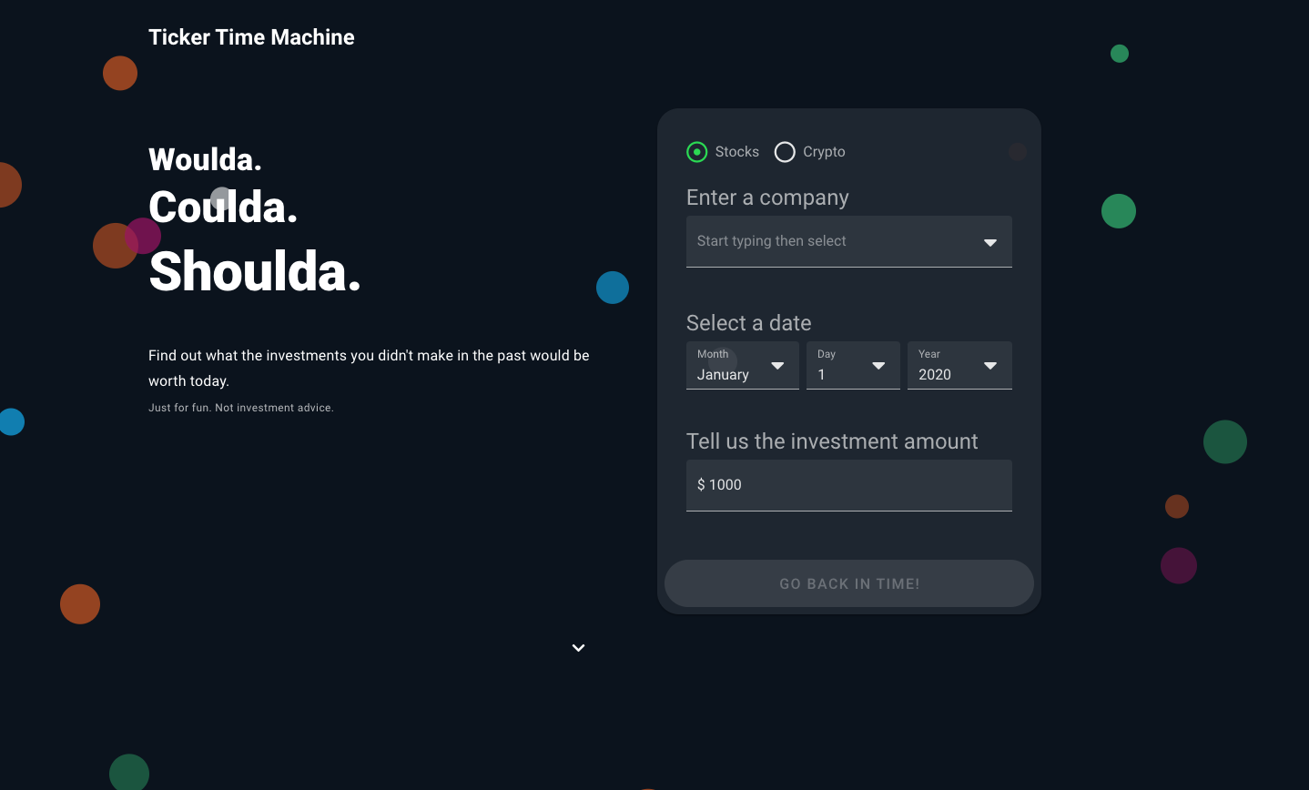 Ticker Time Machine gallery image