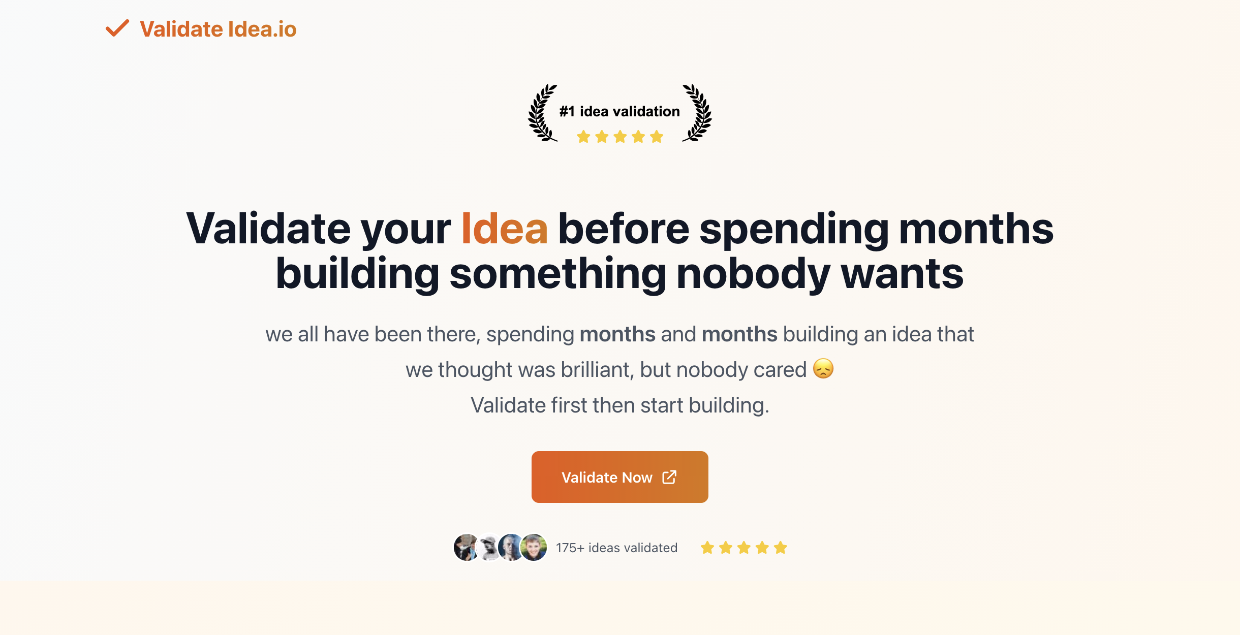 Validate Your Idea Before Building