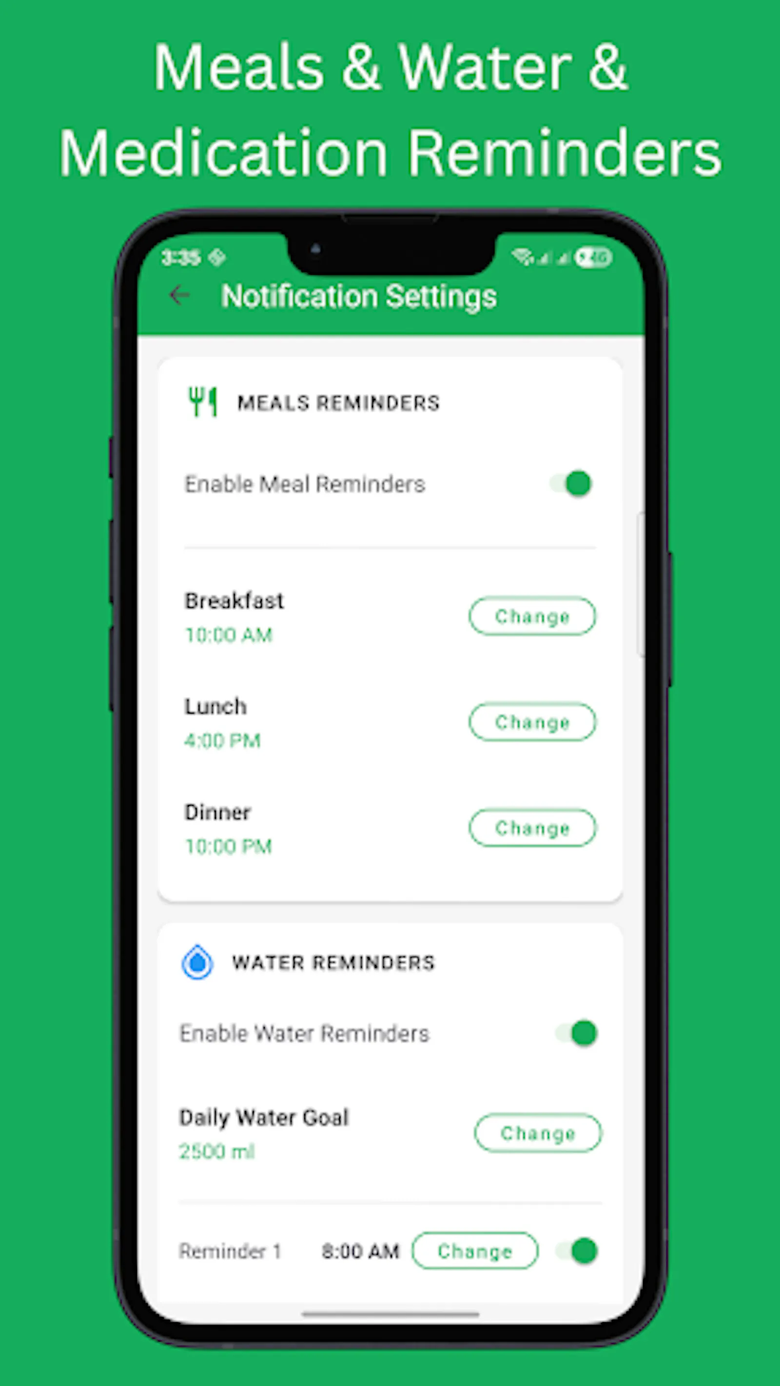 Food Diary - Health Tracker screenshot 8