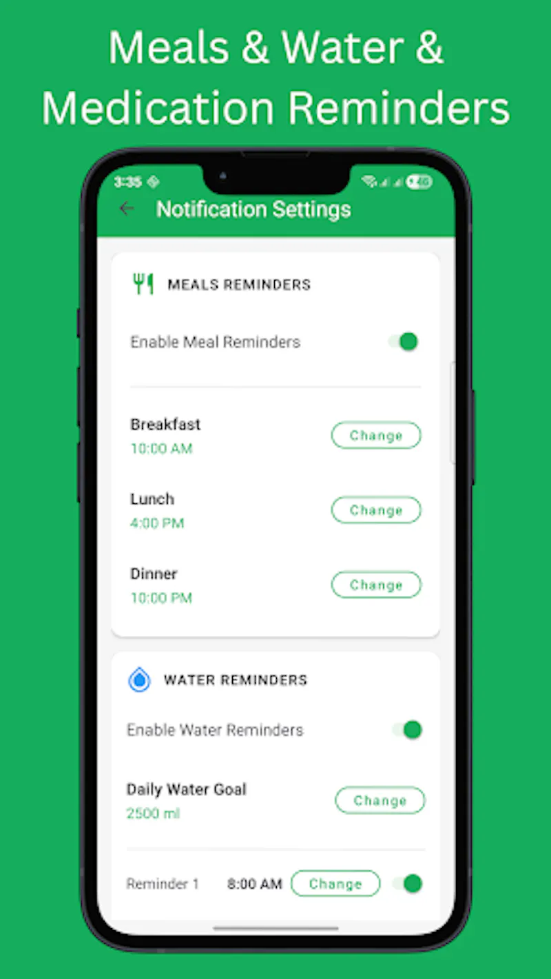 Food Diary - Health Tracker screenshot 8