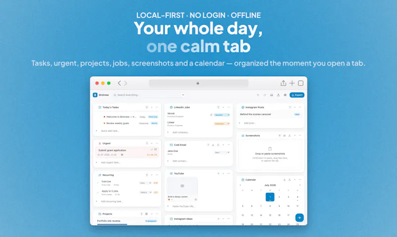 BirdView screenshot 1