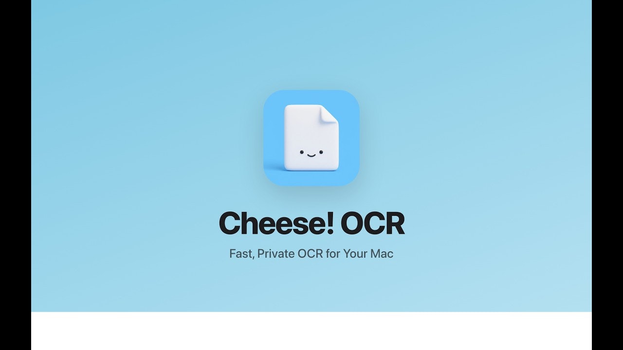 Cheese! OCR gallery image
